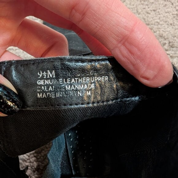 Black Buckled Ankle Boots - Picture 4 of 7